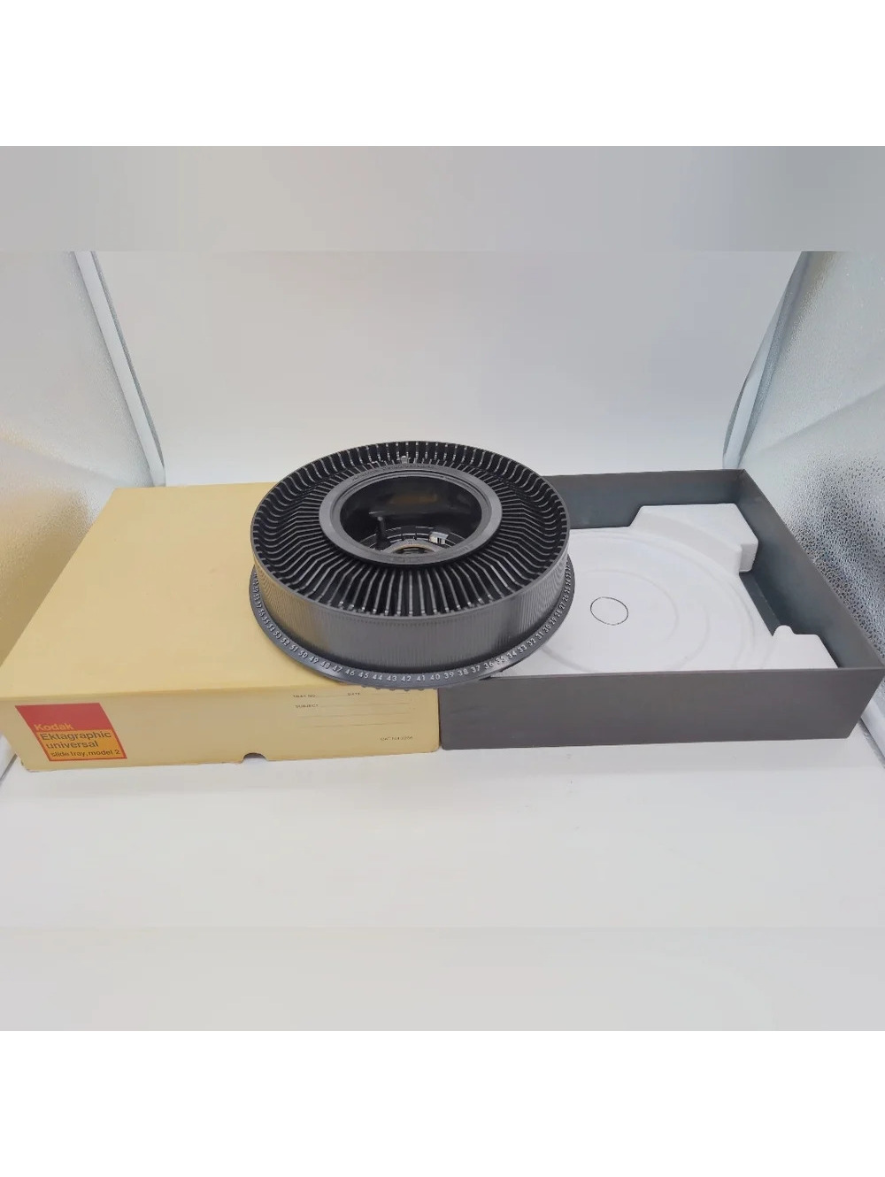 Vintage Kodak Ektographic Slide Projector Tray With Box